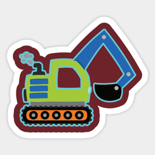 Excavatow Sticker